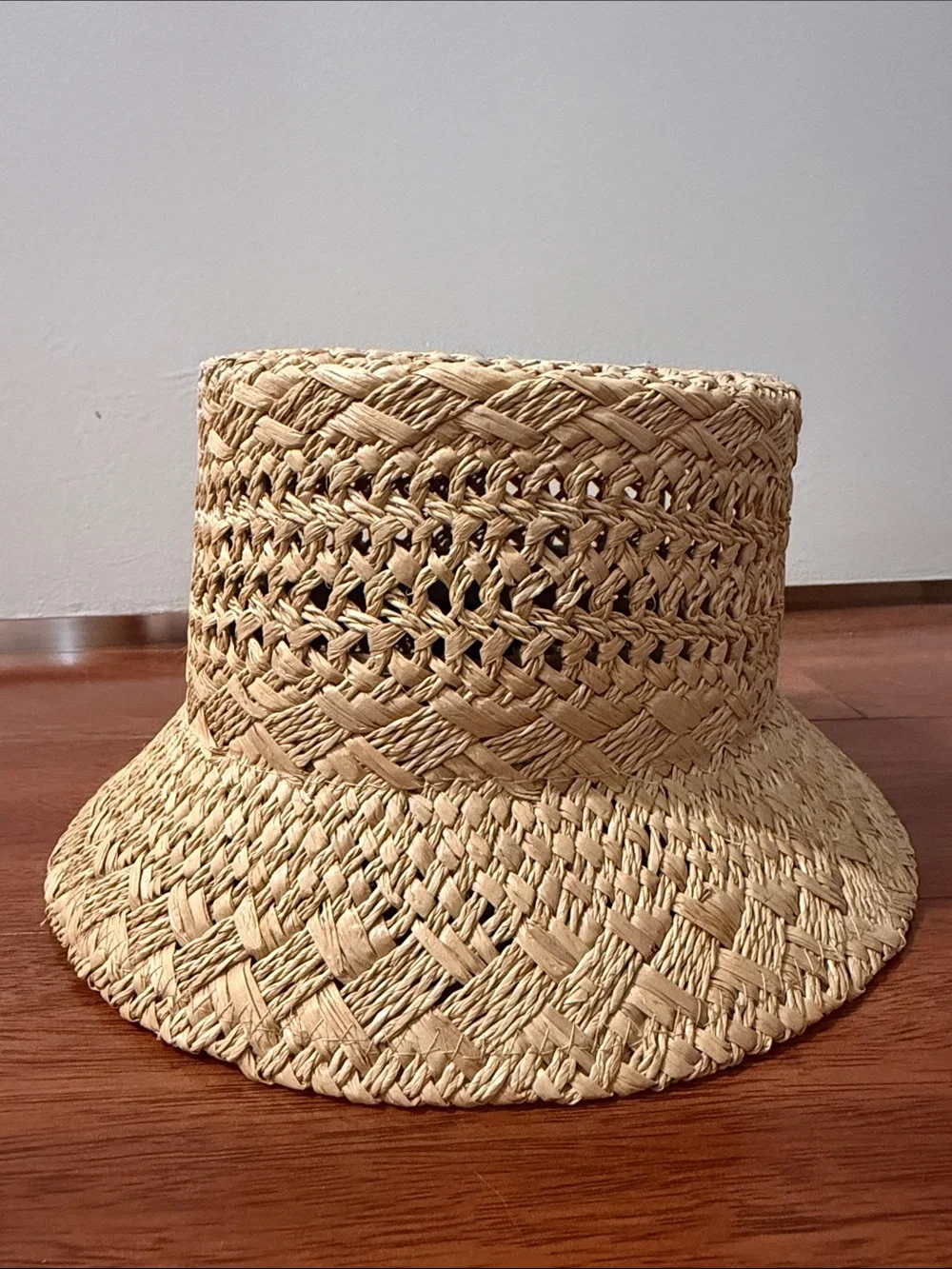 Augustine Rafria Straw Bucket Hat